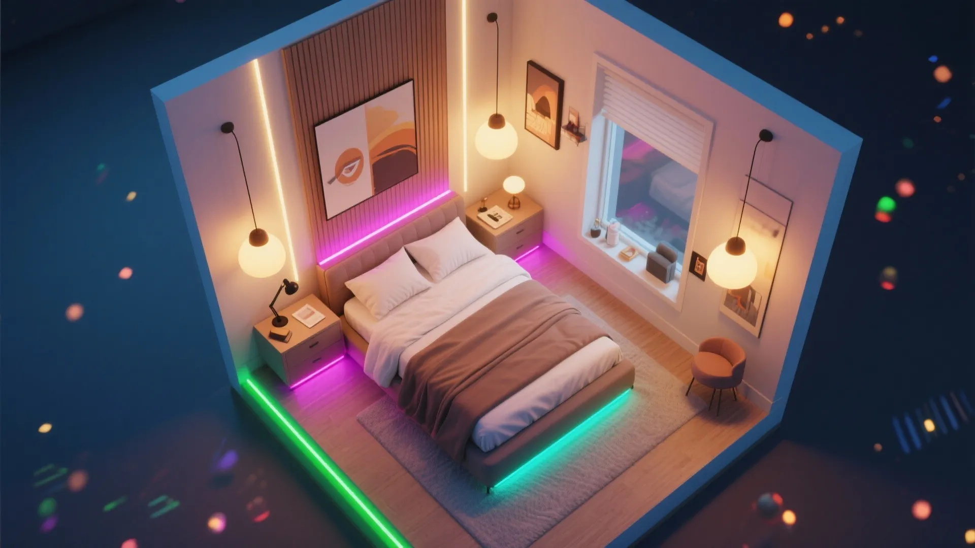 5. Flexible lighting layers