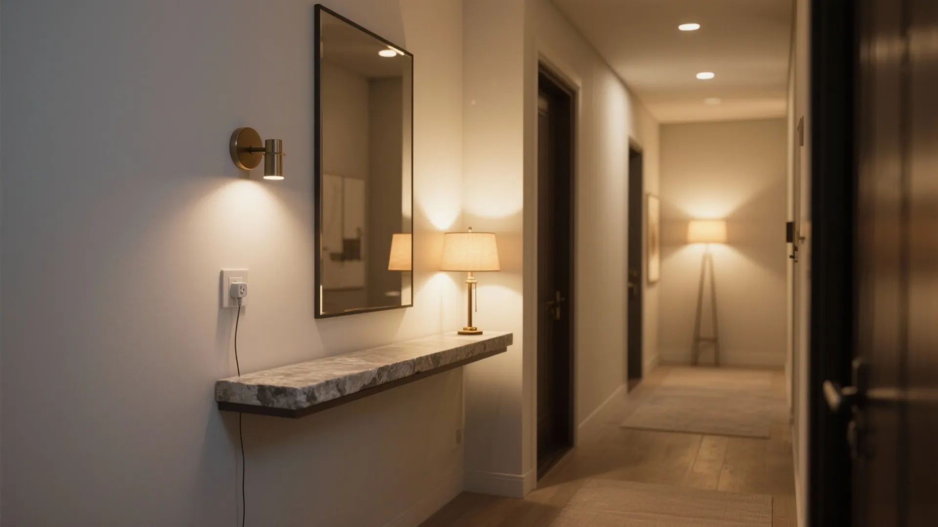 Light-Layered Hall Tops