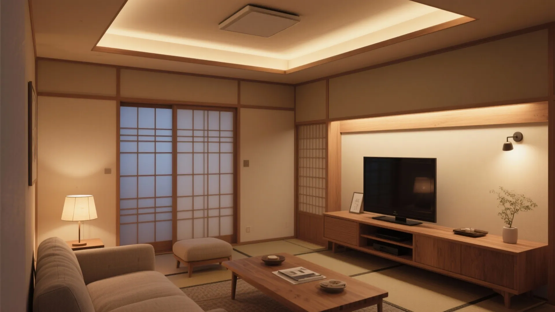 Tips 4: 光のレイヤーで“機器の存在感”をやさしくする（日式風格）