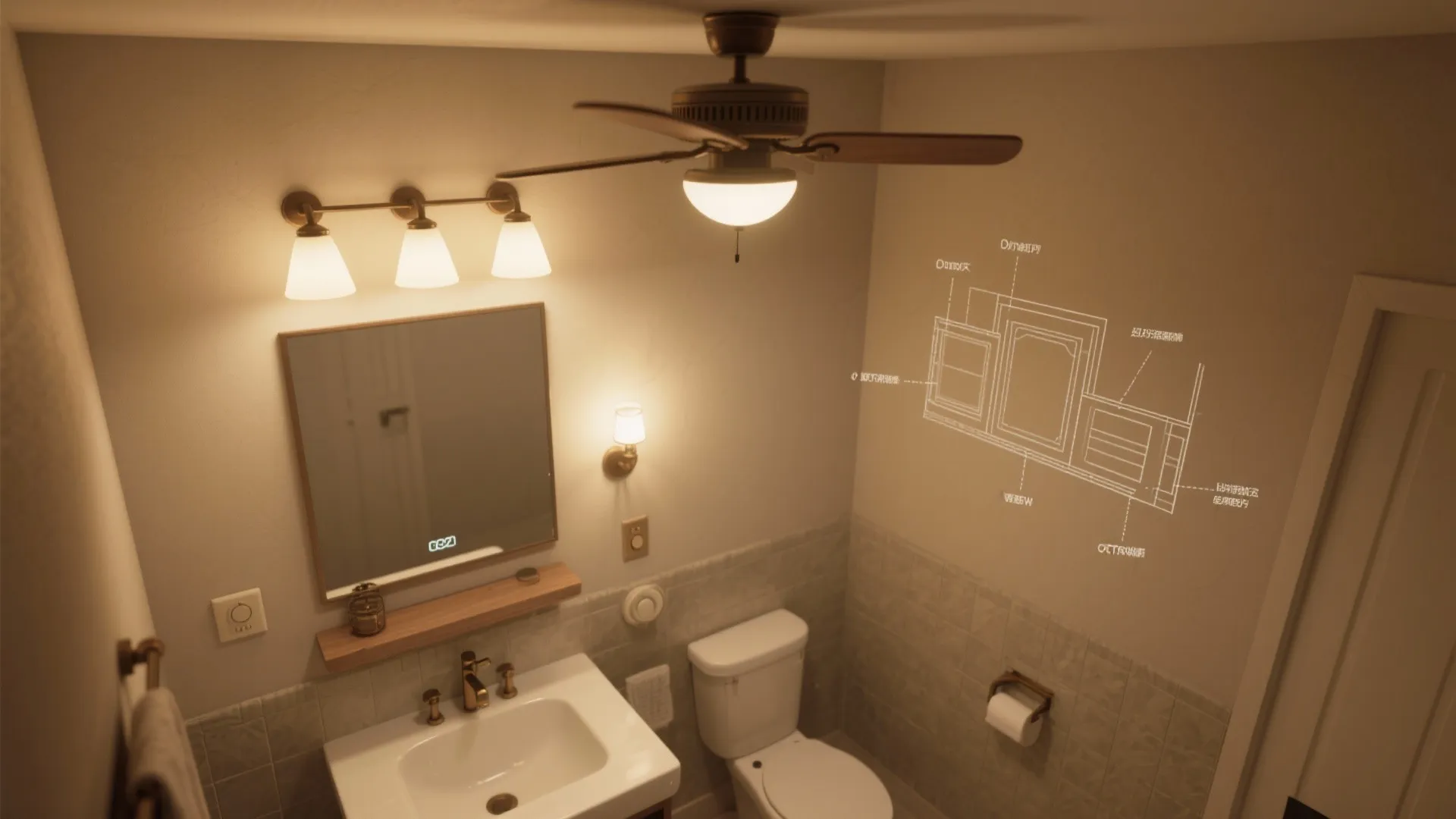 1. Go for layered light with dimmable fixtures