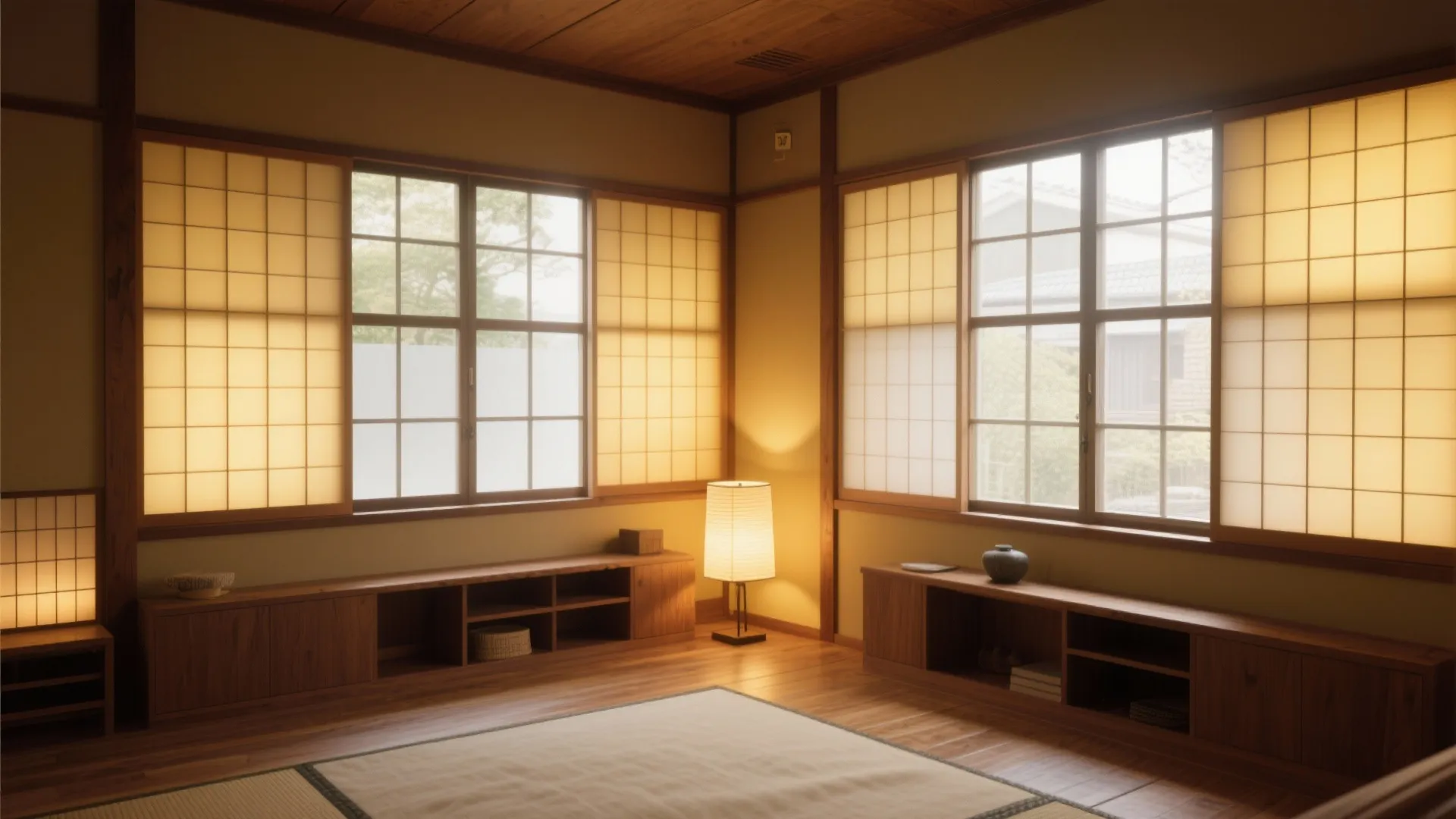 Tips 4: 光と素材の重ねで“静温”をつくる（日式風格）