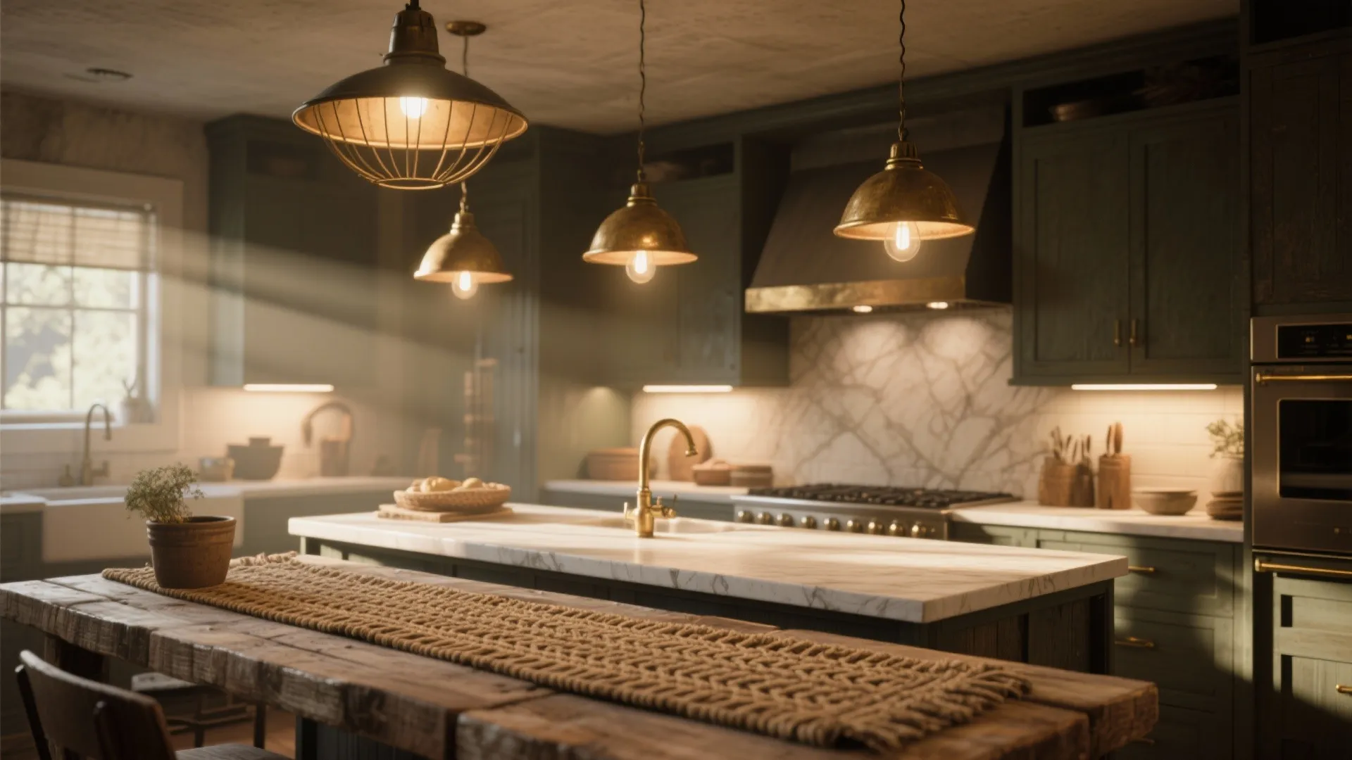 4. Layer lighting and textures for a cozy mood