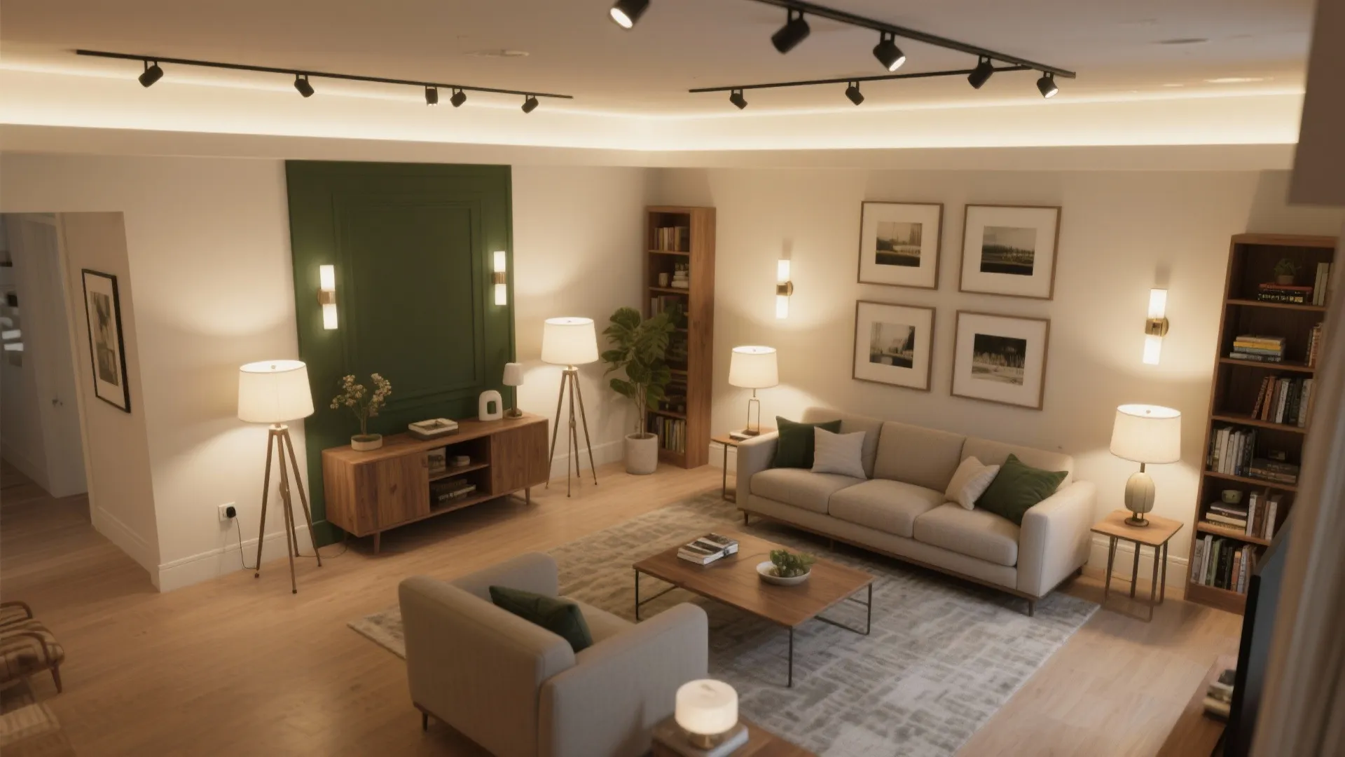 Idea 3: Layered Lighting, Top to Toe