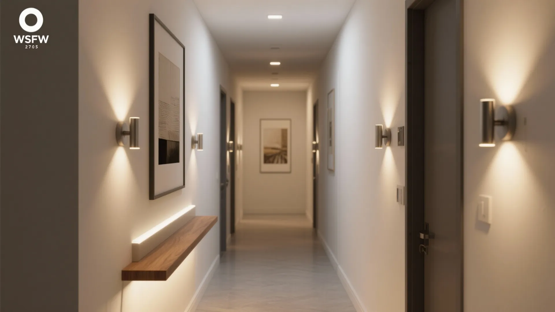 Layered Lighting: Sconces, Washers, and Wayfinding