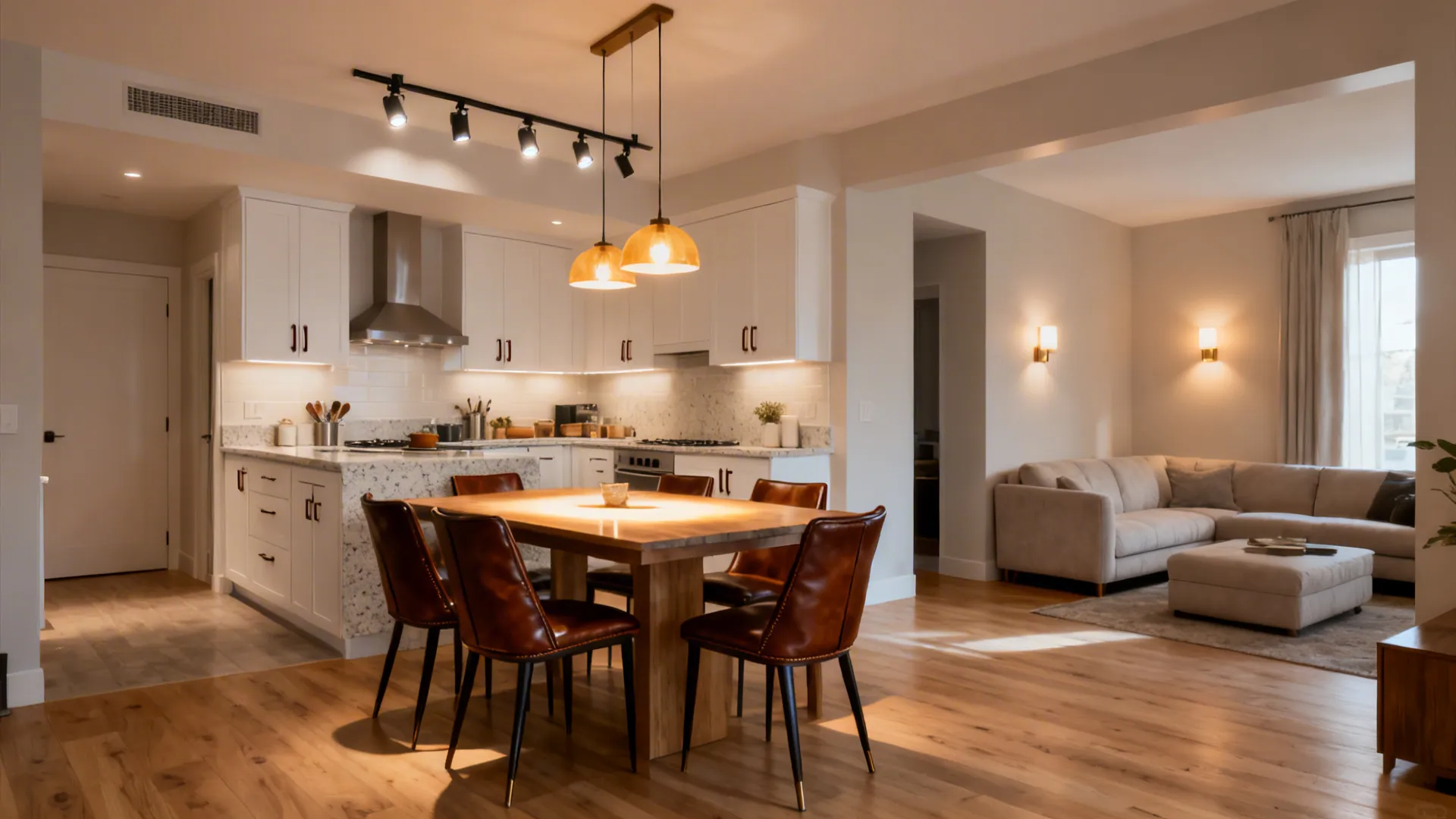 Light-first zoning with layered illumination