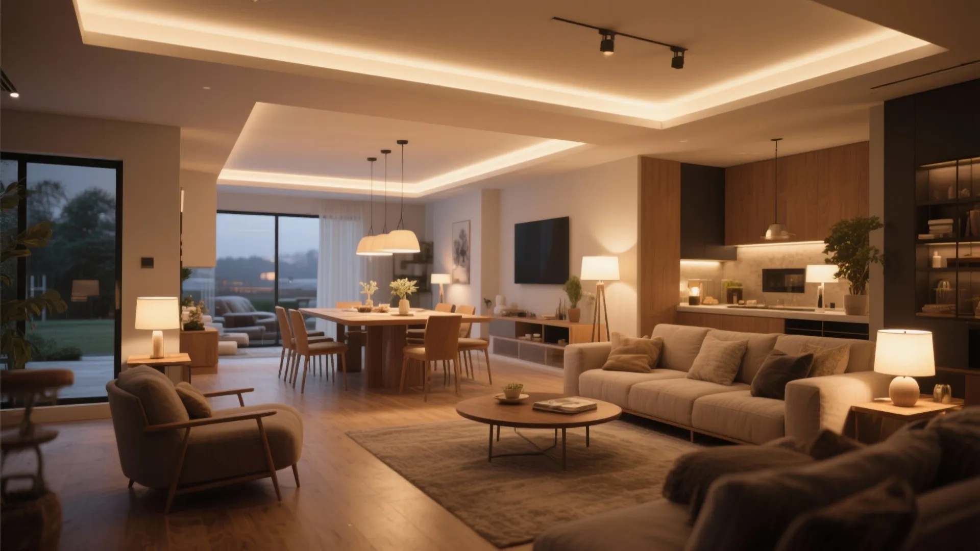 10. Layered Lighting for Flexibility