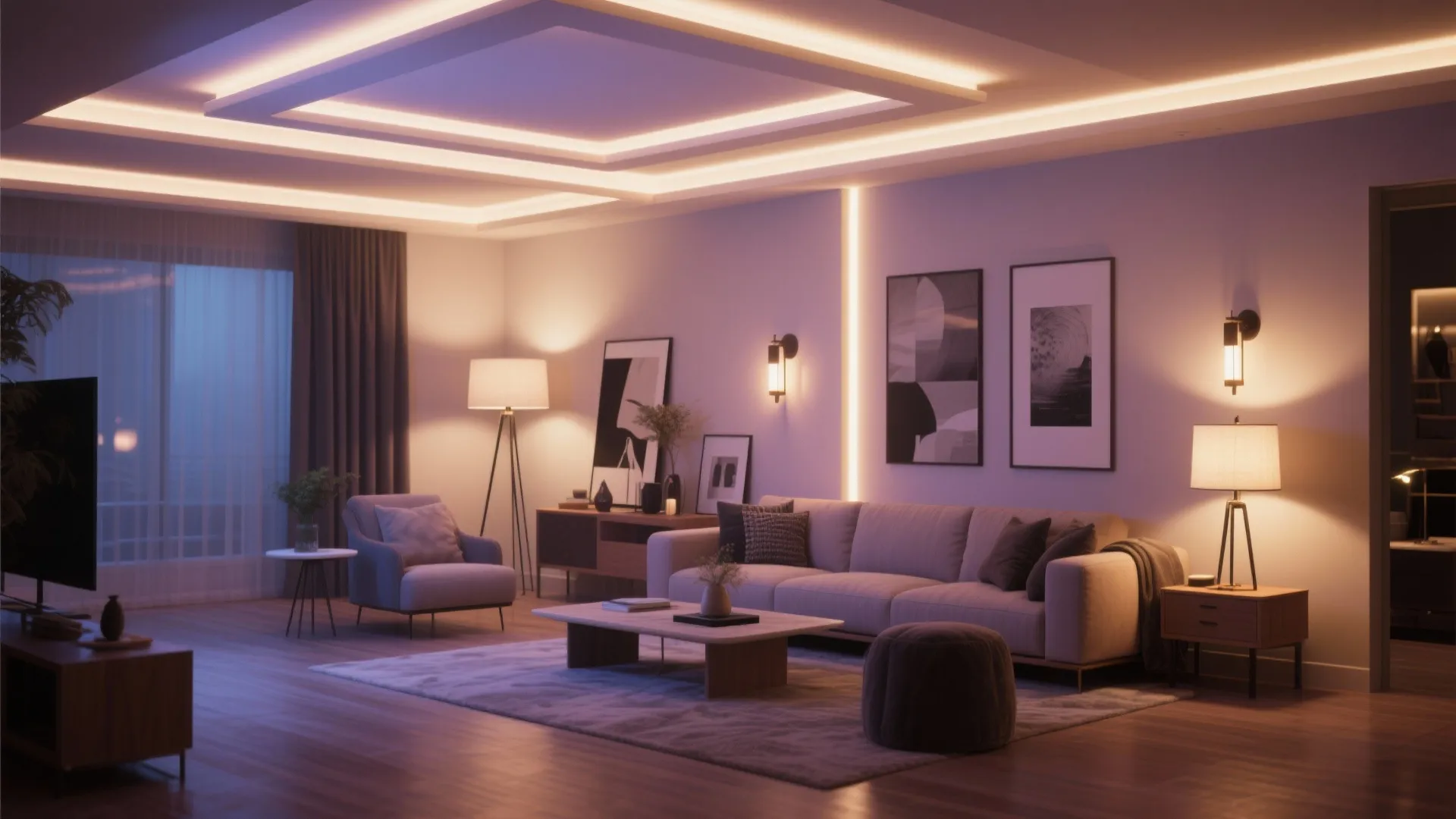 4. Layered Lighting Design