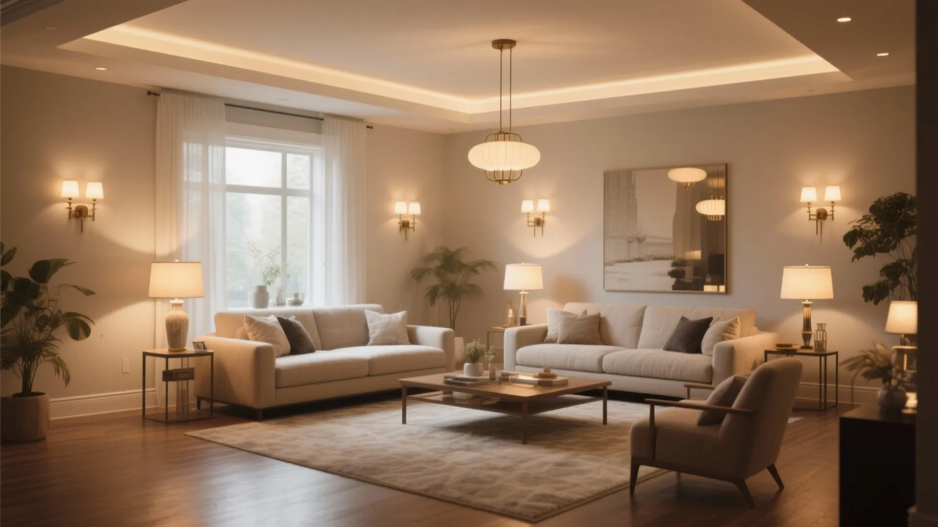 6. Layered Lighting Solutions