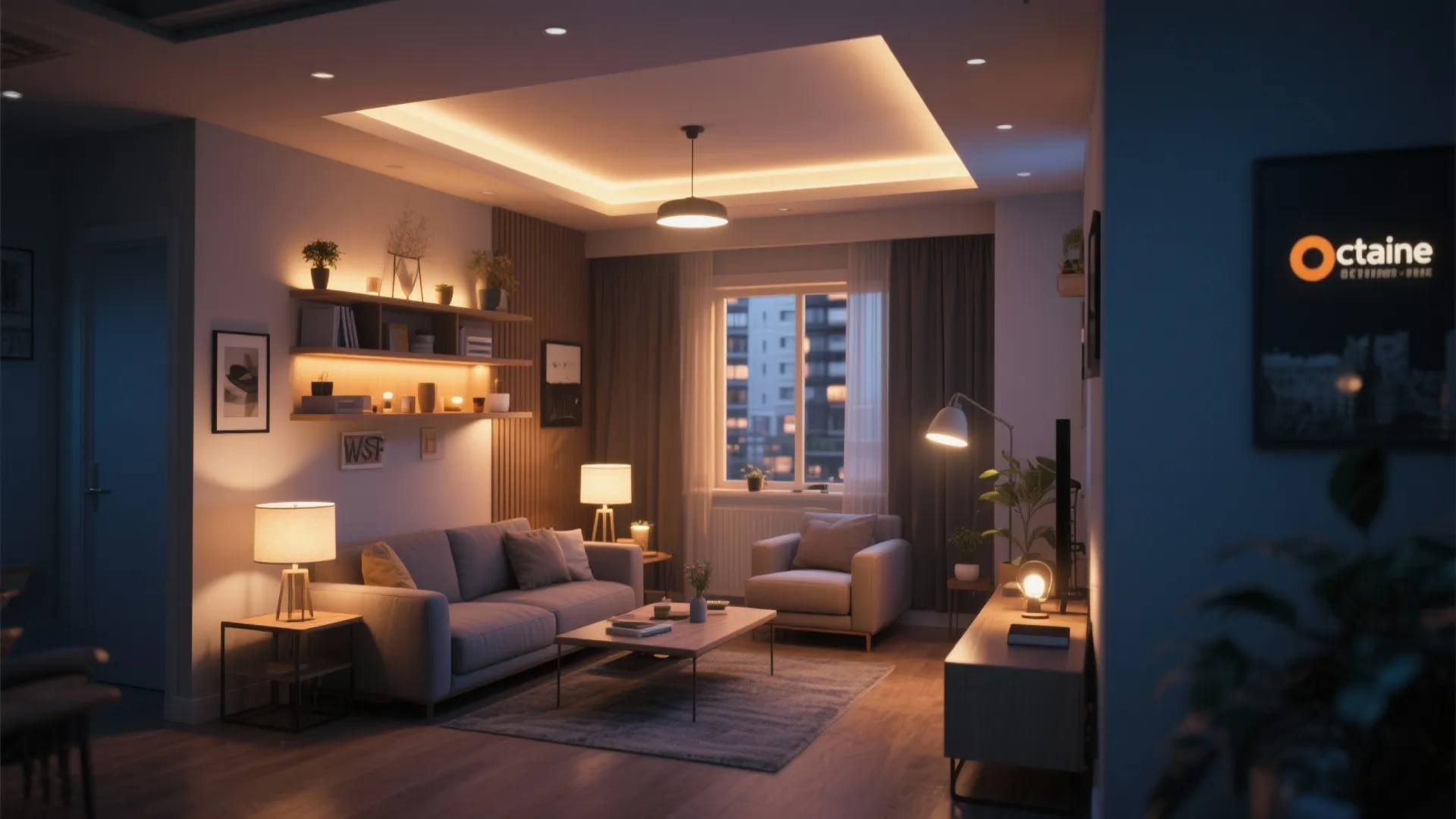 10. Layered Lighting