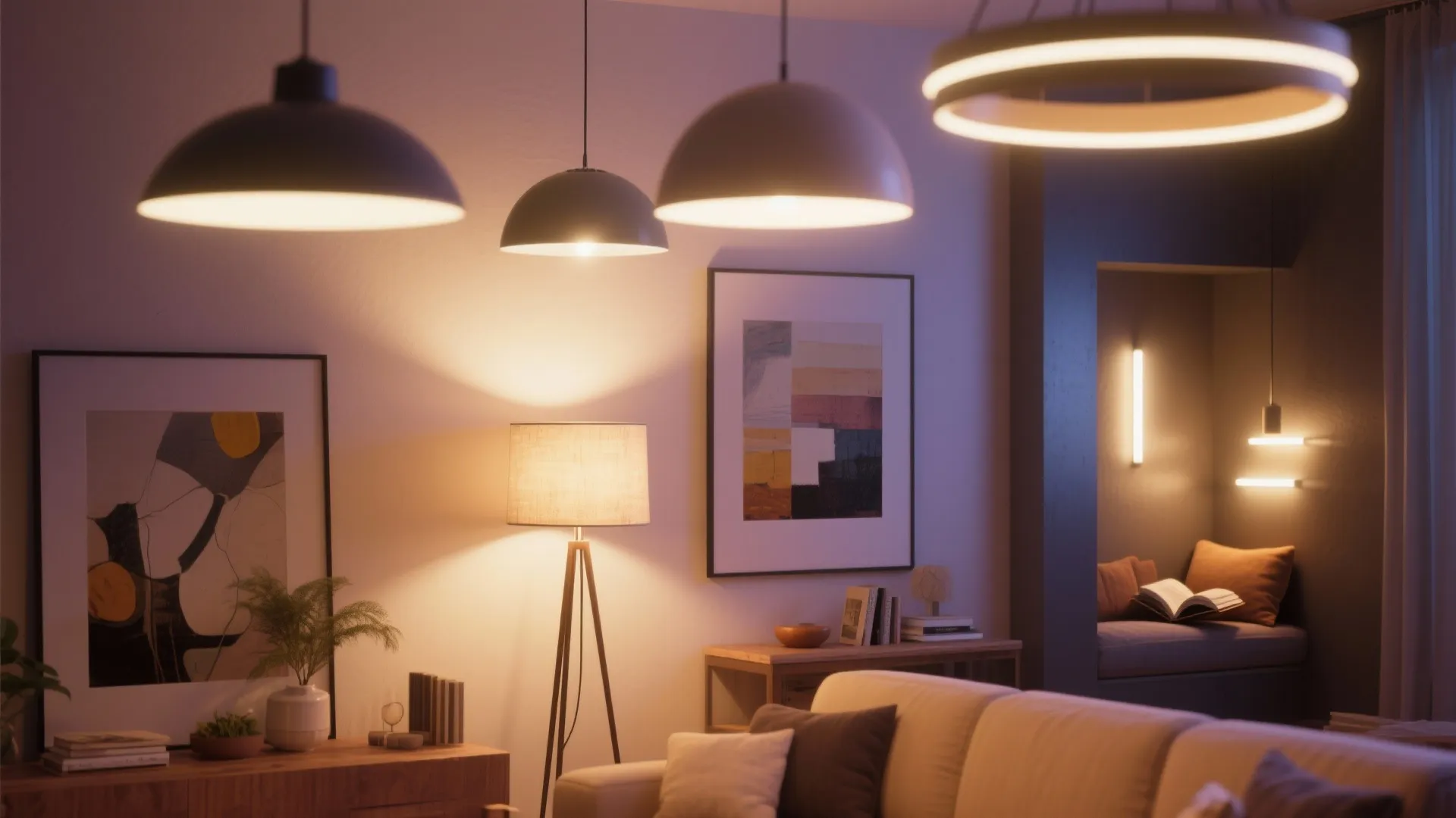 4. Layered Lighting Design