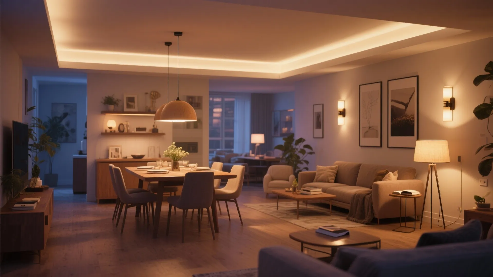 3. Layer lighting for mood shifts