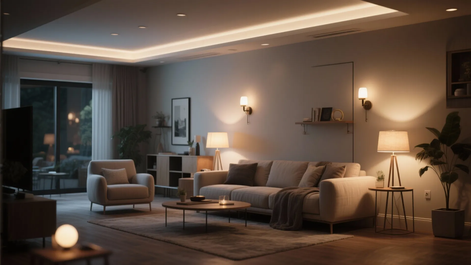 3. Layered Lighting Concept