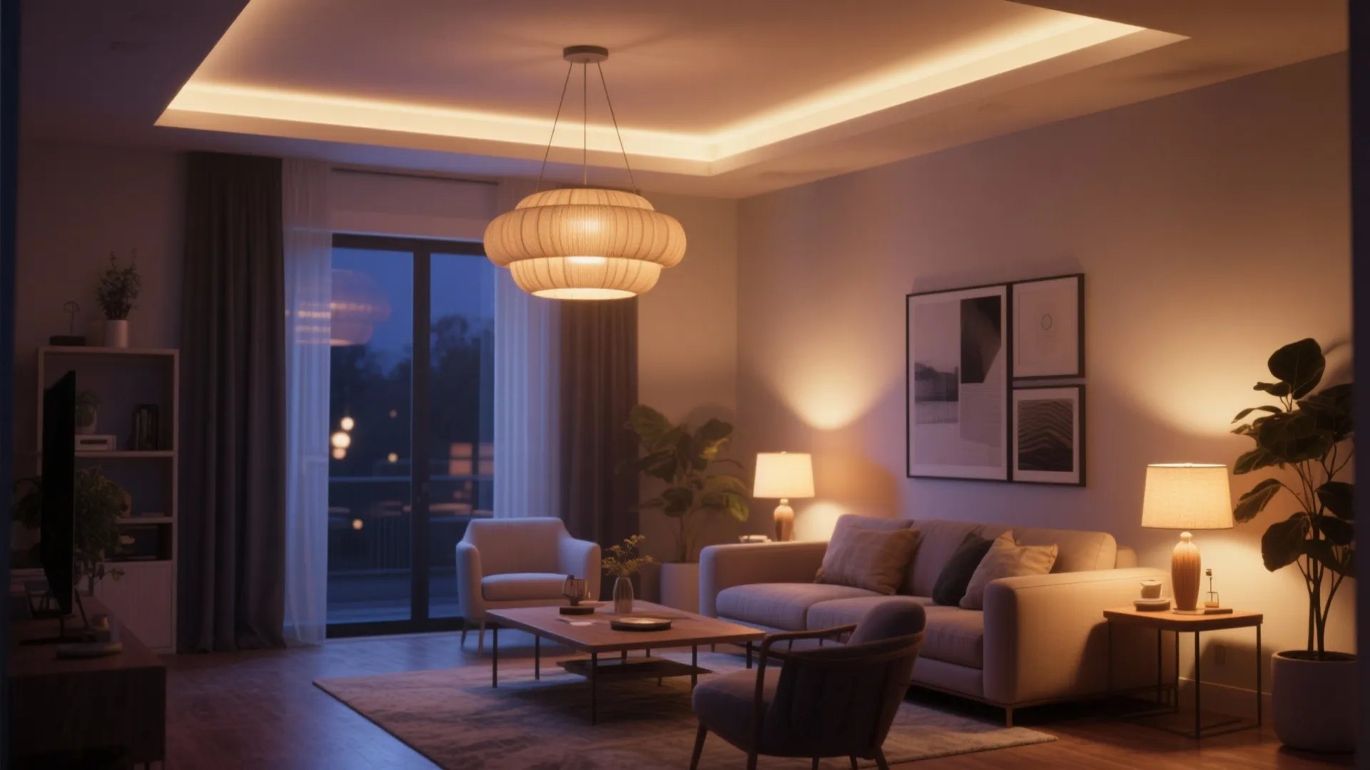 6. Layered Lighting Design