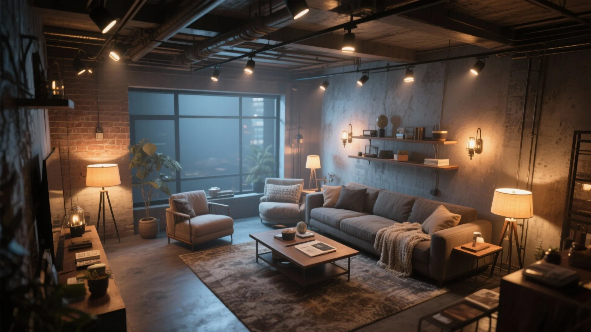 3. Layered Lighting Scheme