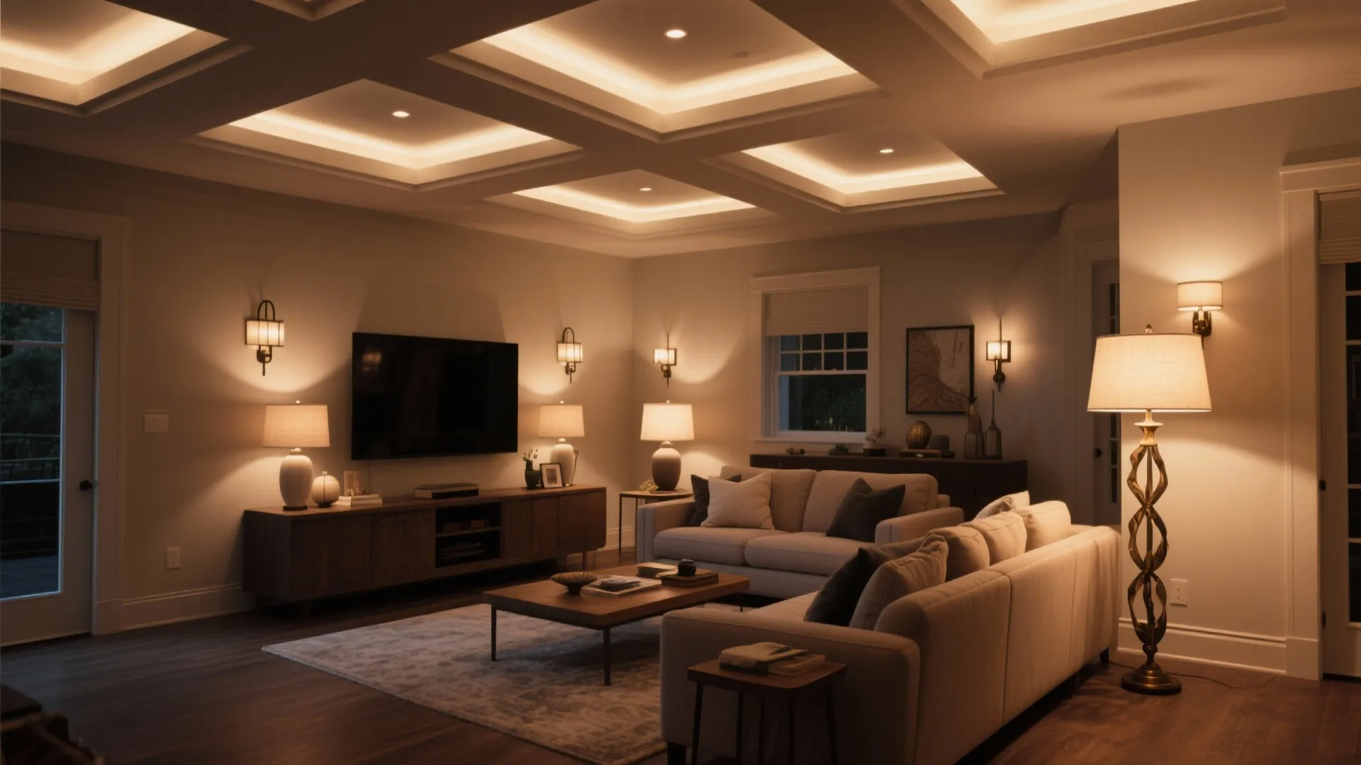 Layered Lighting Design