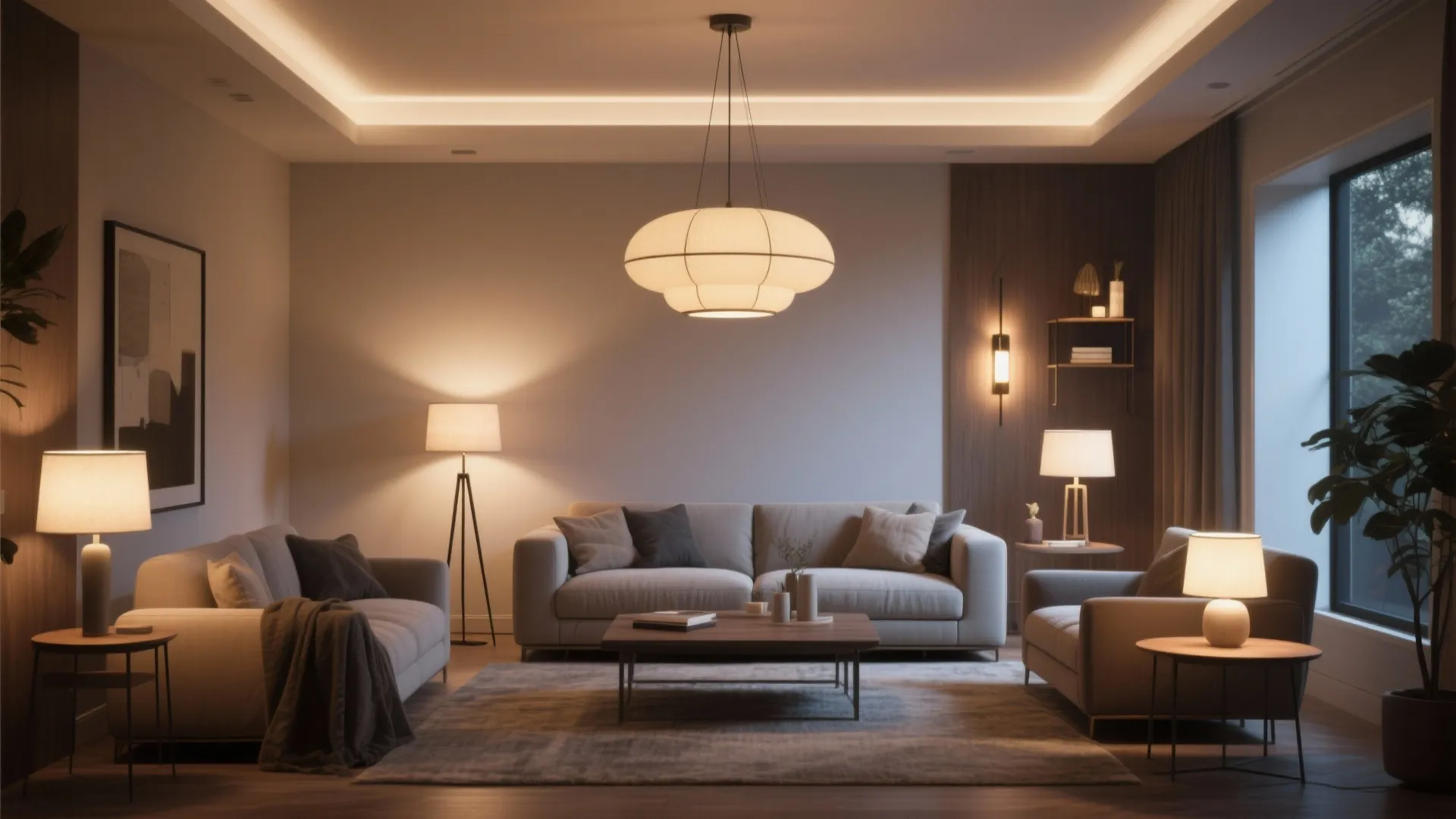 Layered Lighting Design