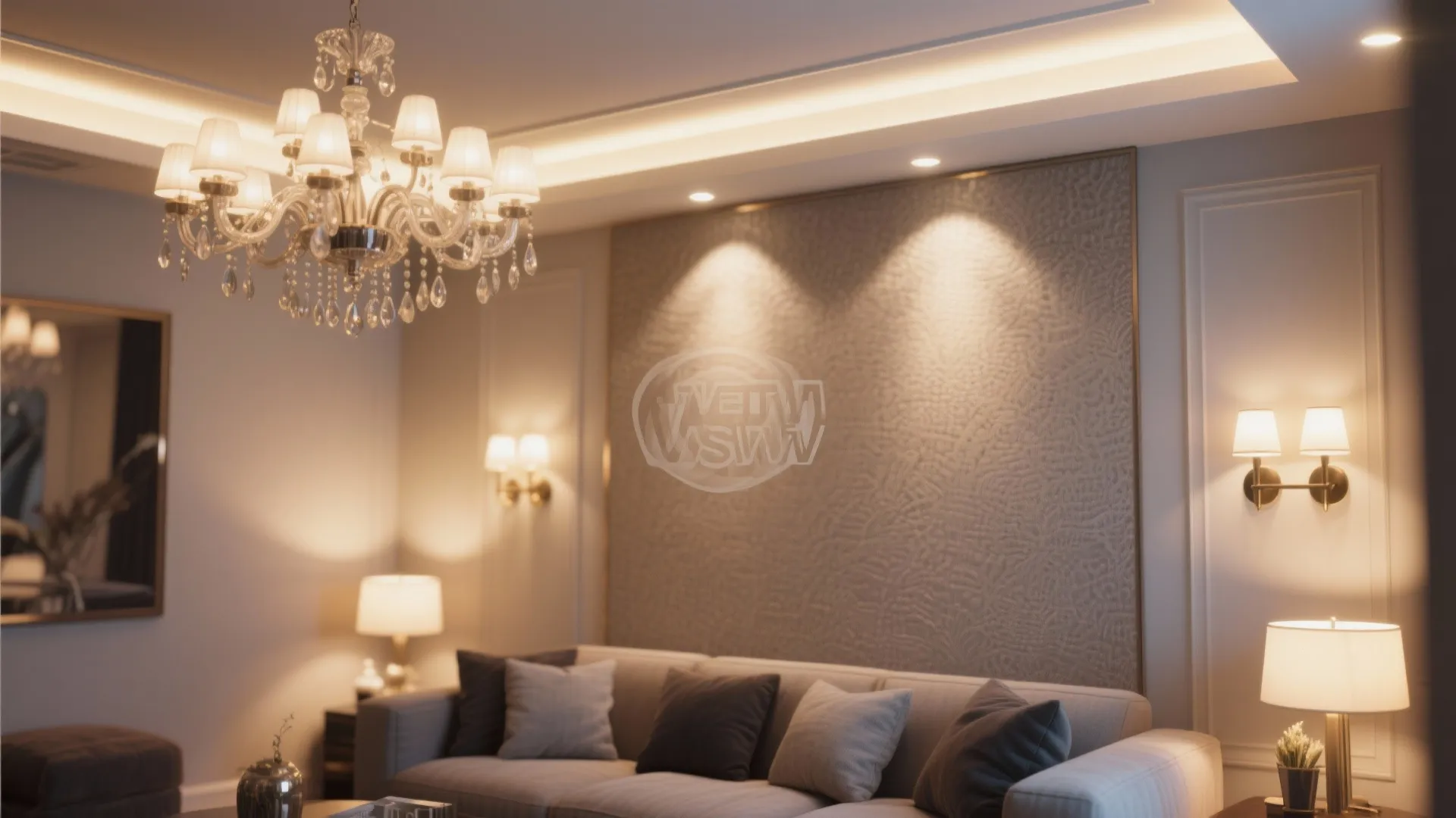 2. Layered Lighting for Mood