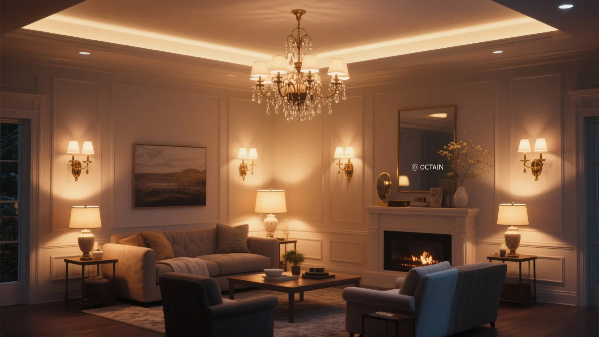 3. Layered Lighting Scheme