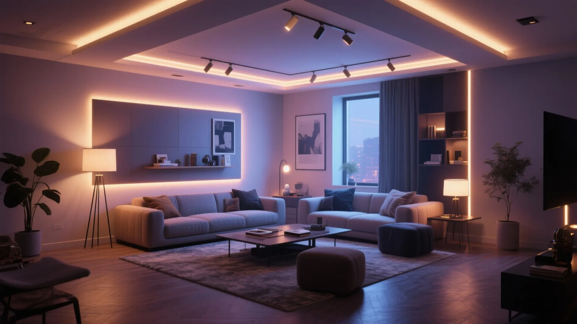 10. Layered Lighting Zones