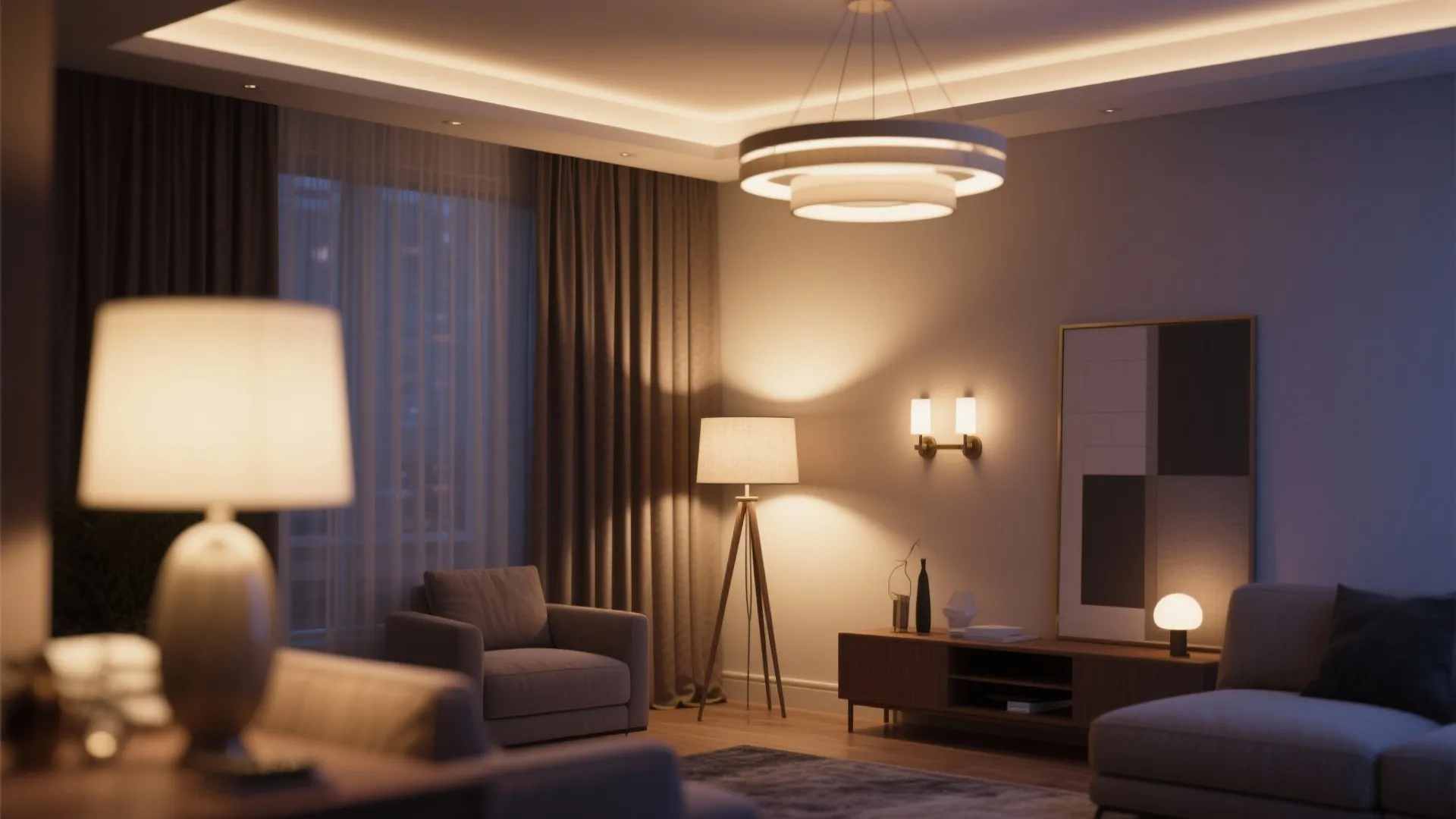 4. Layered Lighting Strategy