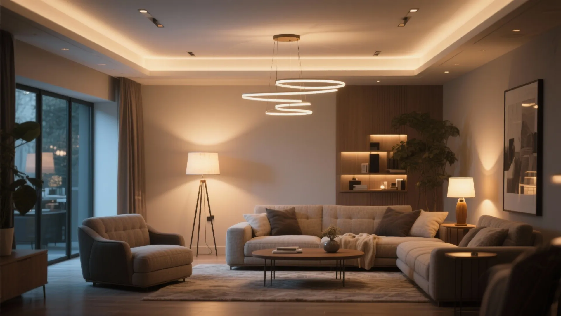Layered Lighting Design