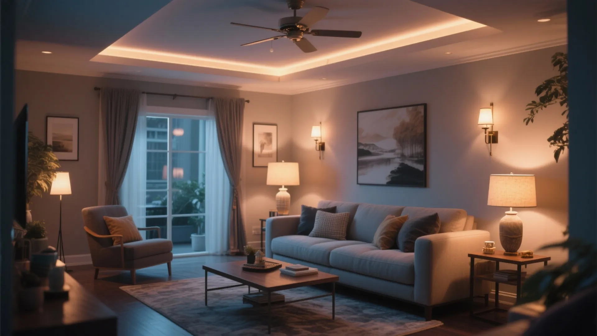 4. Layered Lighting Design