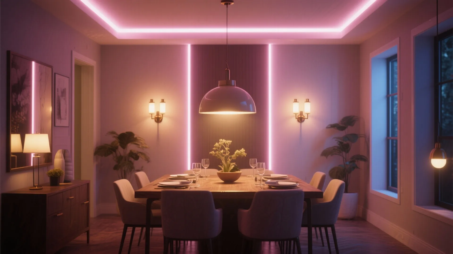 Smart lighting layers