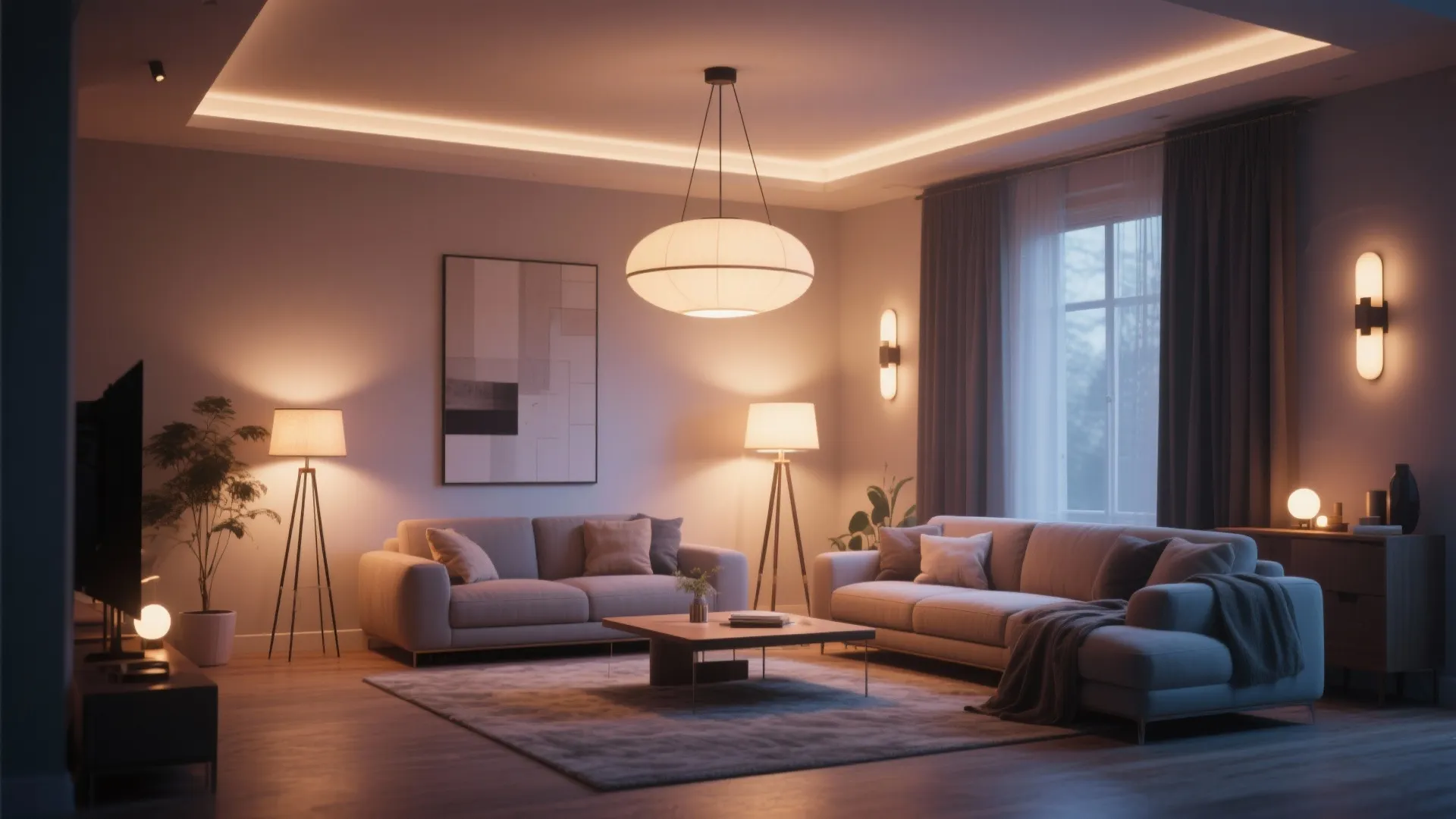 4. Layered Lighting Design