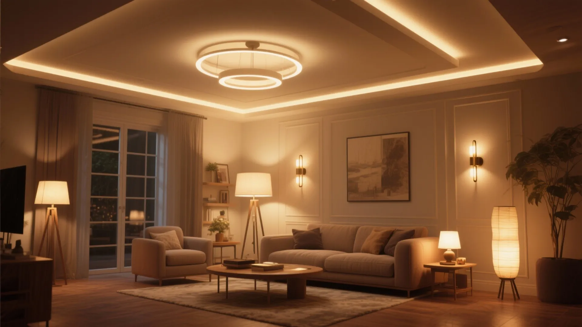 7. Layered Lighting Scheme