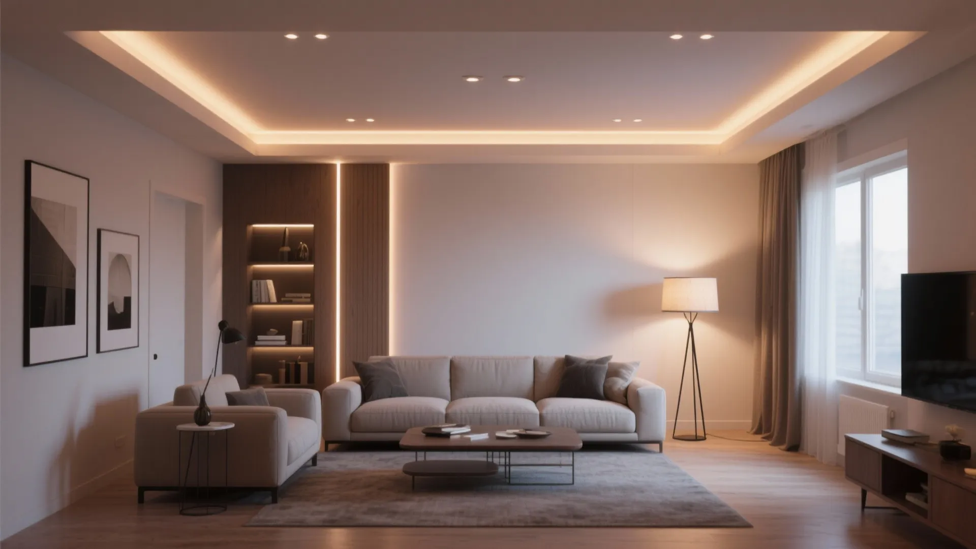 3. Layered Lighting Scheme