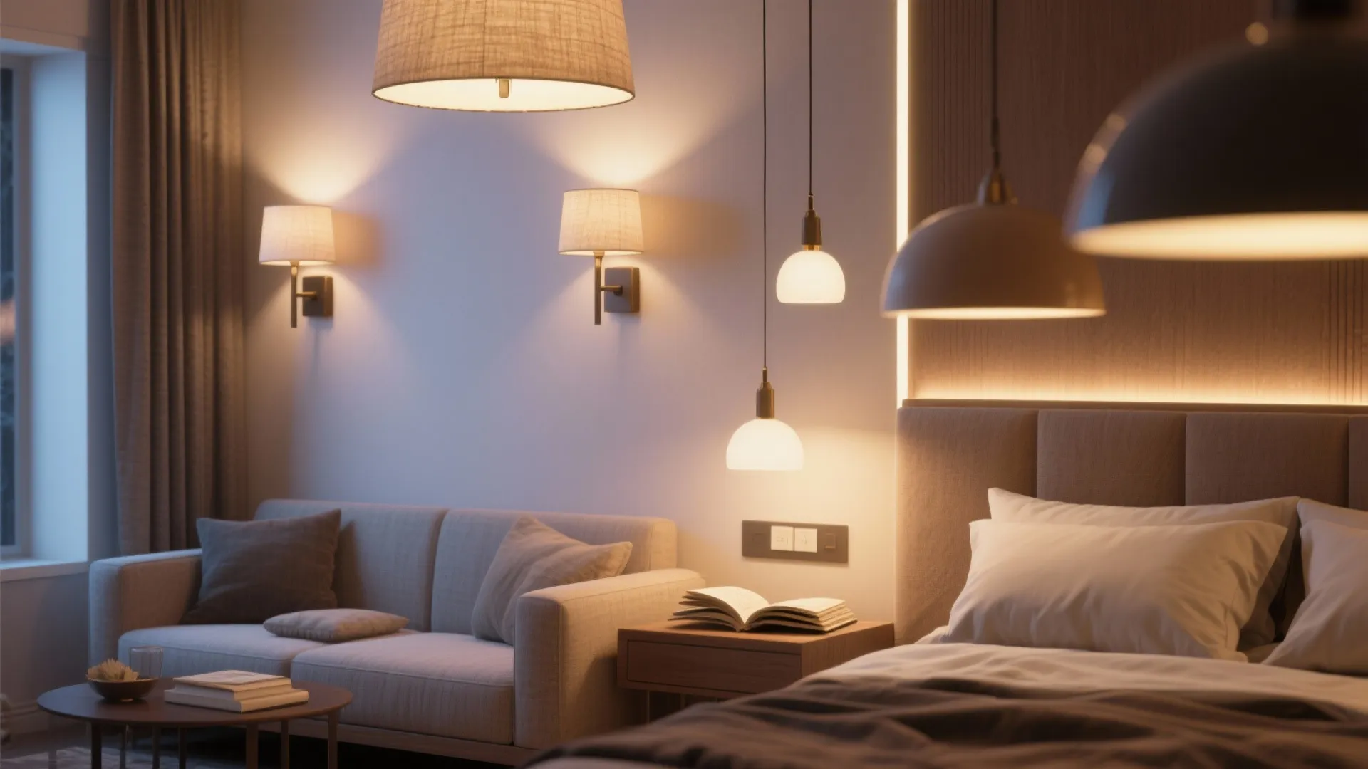 2. Layer Lighting for Mood