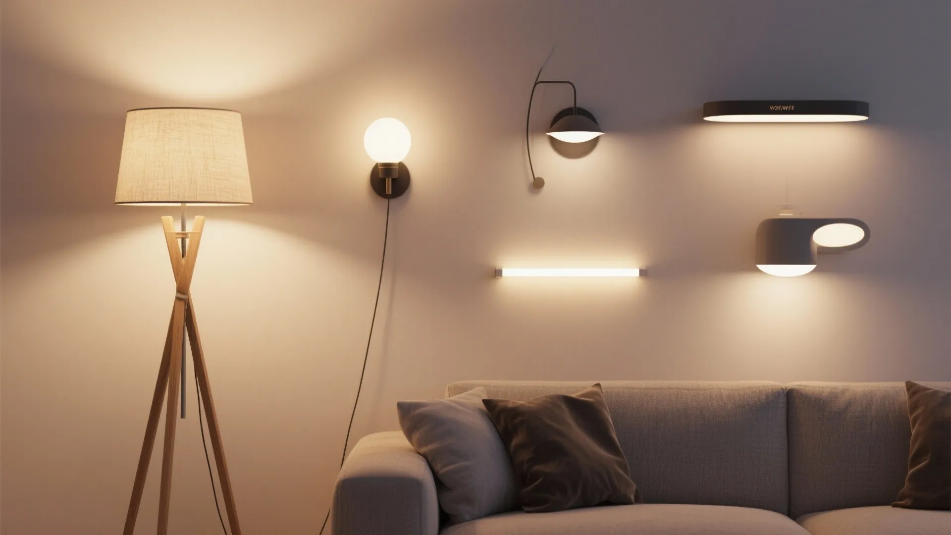 Layered lighting for mood control