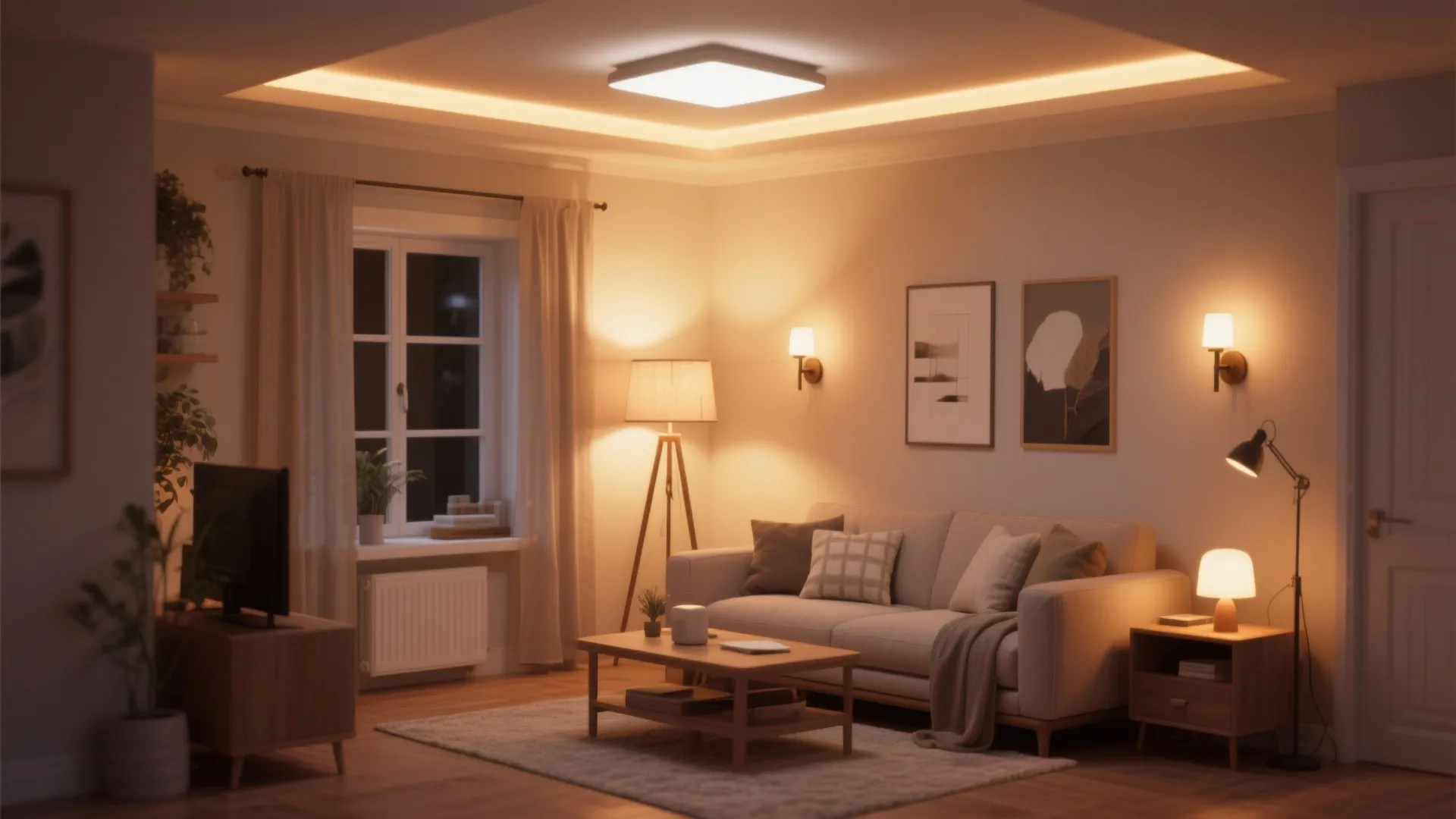 3. Light layering for mood & space