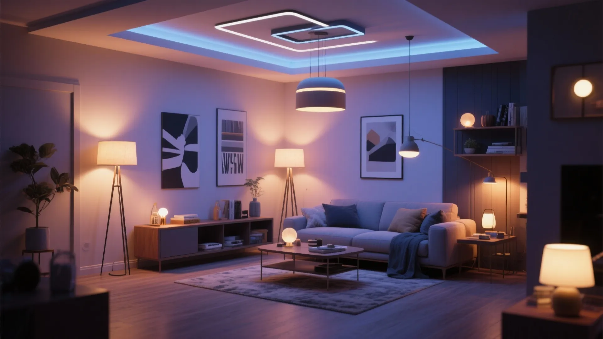 Layered Lighting Design