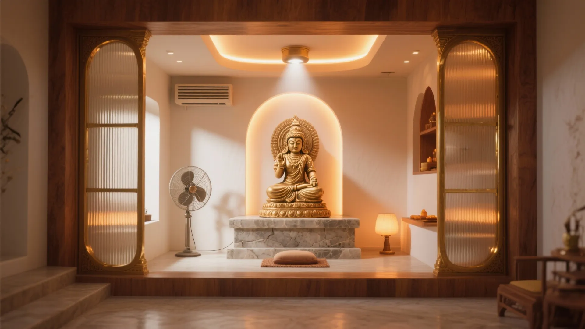 Layered Lighting and Sound—Calm without Clutter