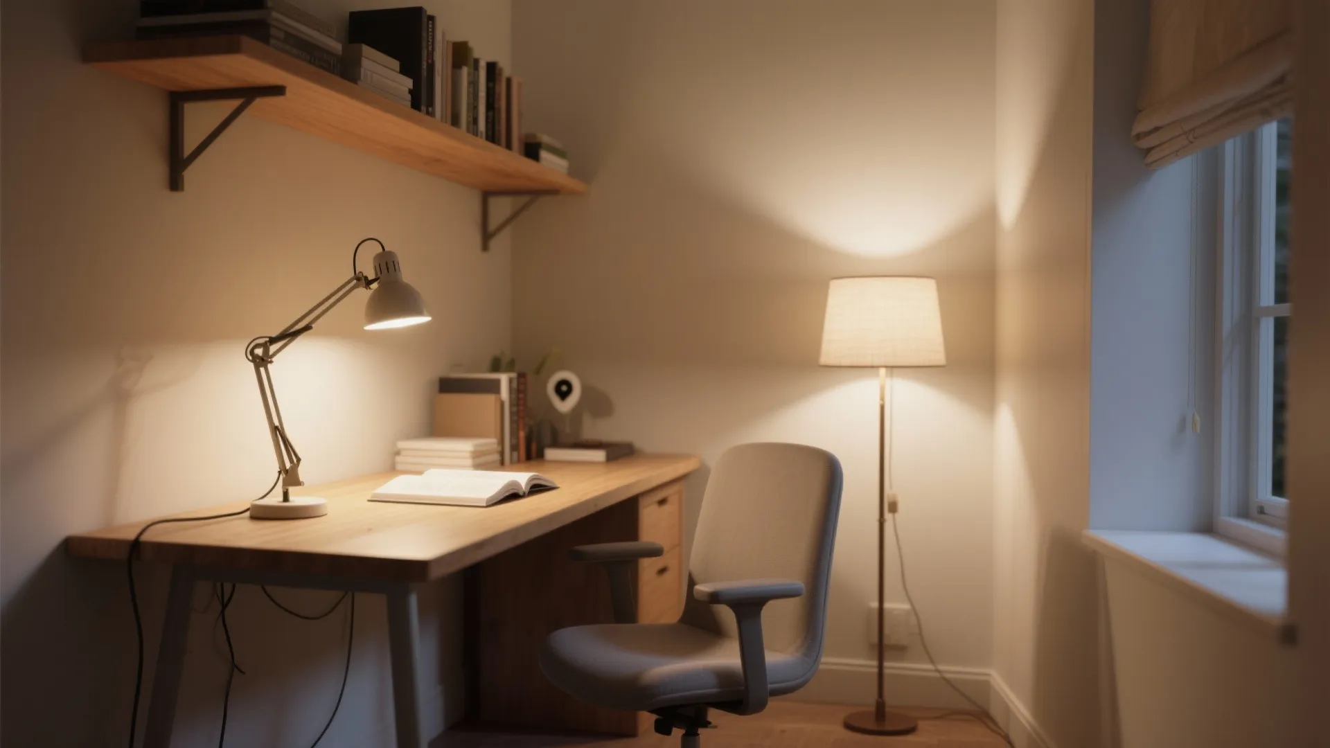 Layered lighting that respects circadian comfort