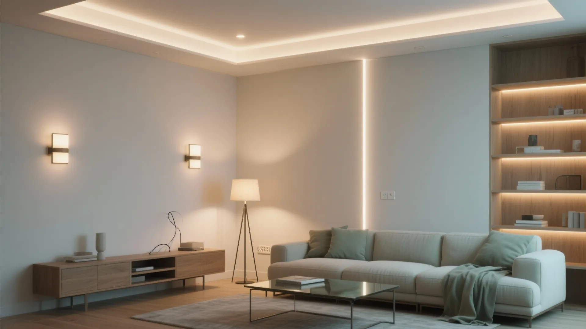 Idea 3: Layer light at three heights