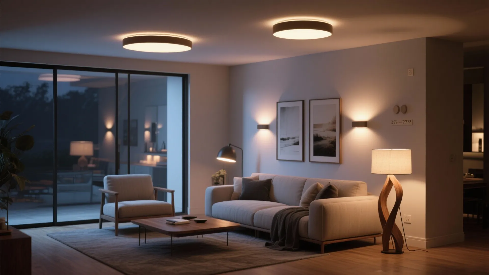 Layered lighting that flatters and functions
