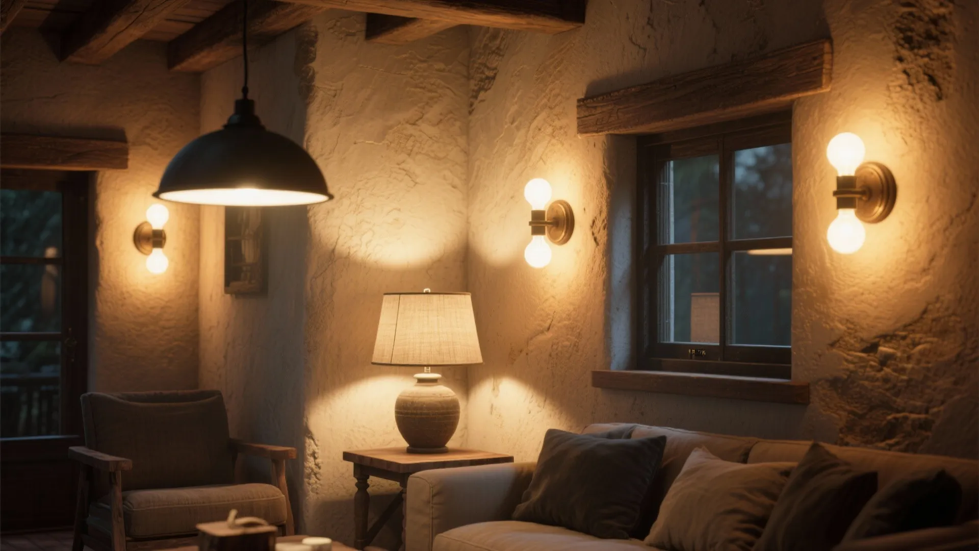 4. Layered Lighting for Atmosphere