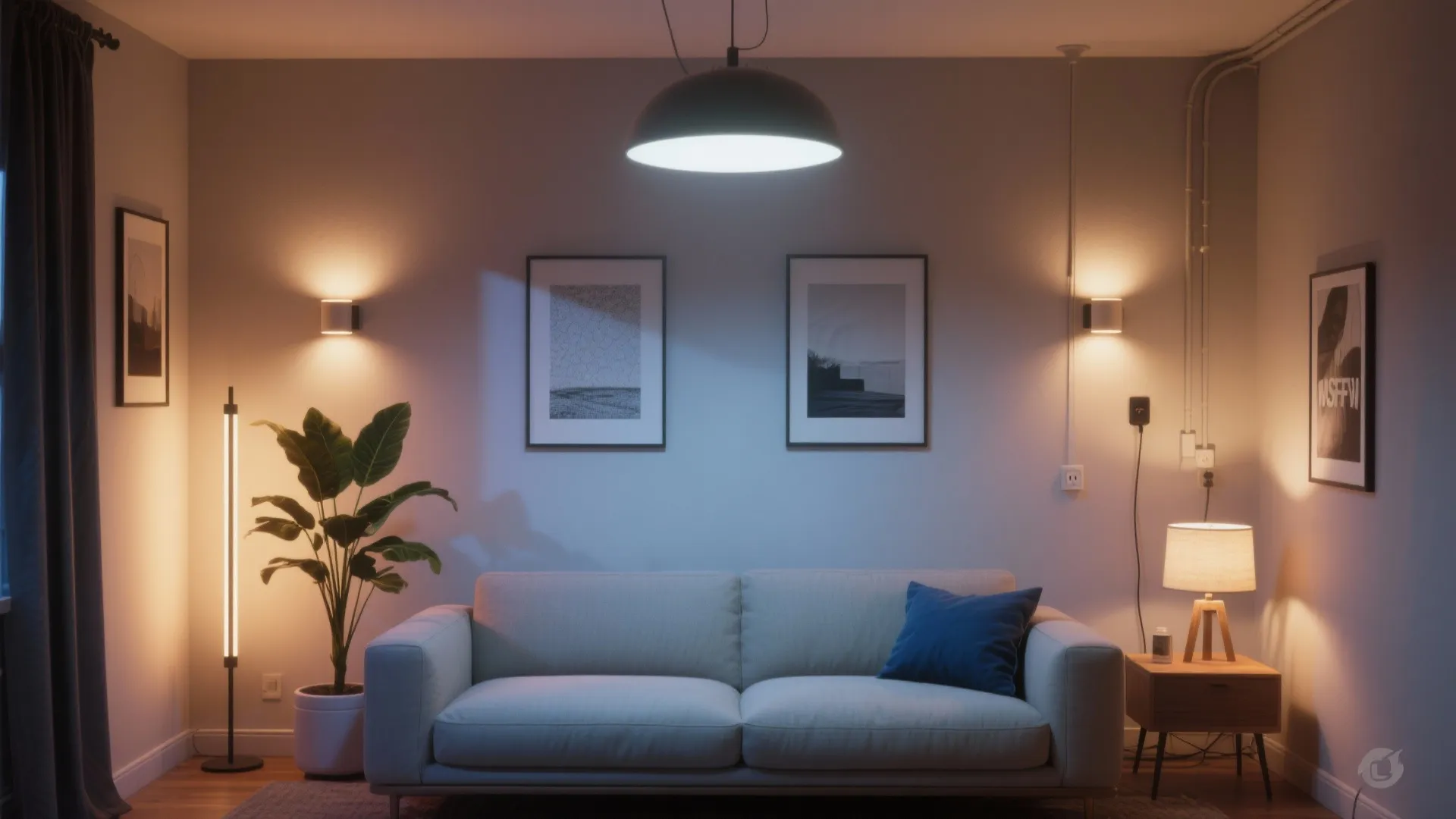 Layer lighting like a stage