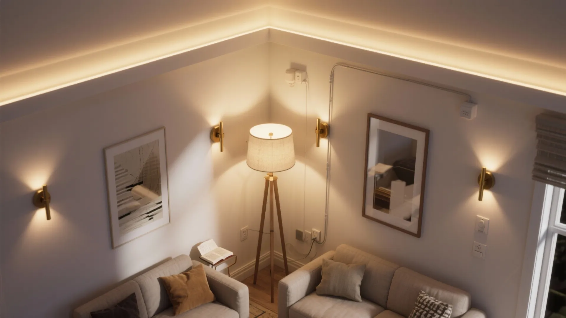 2. Layer your lighting — don’t rely on one fixture