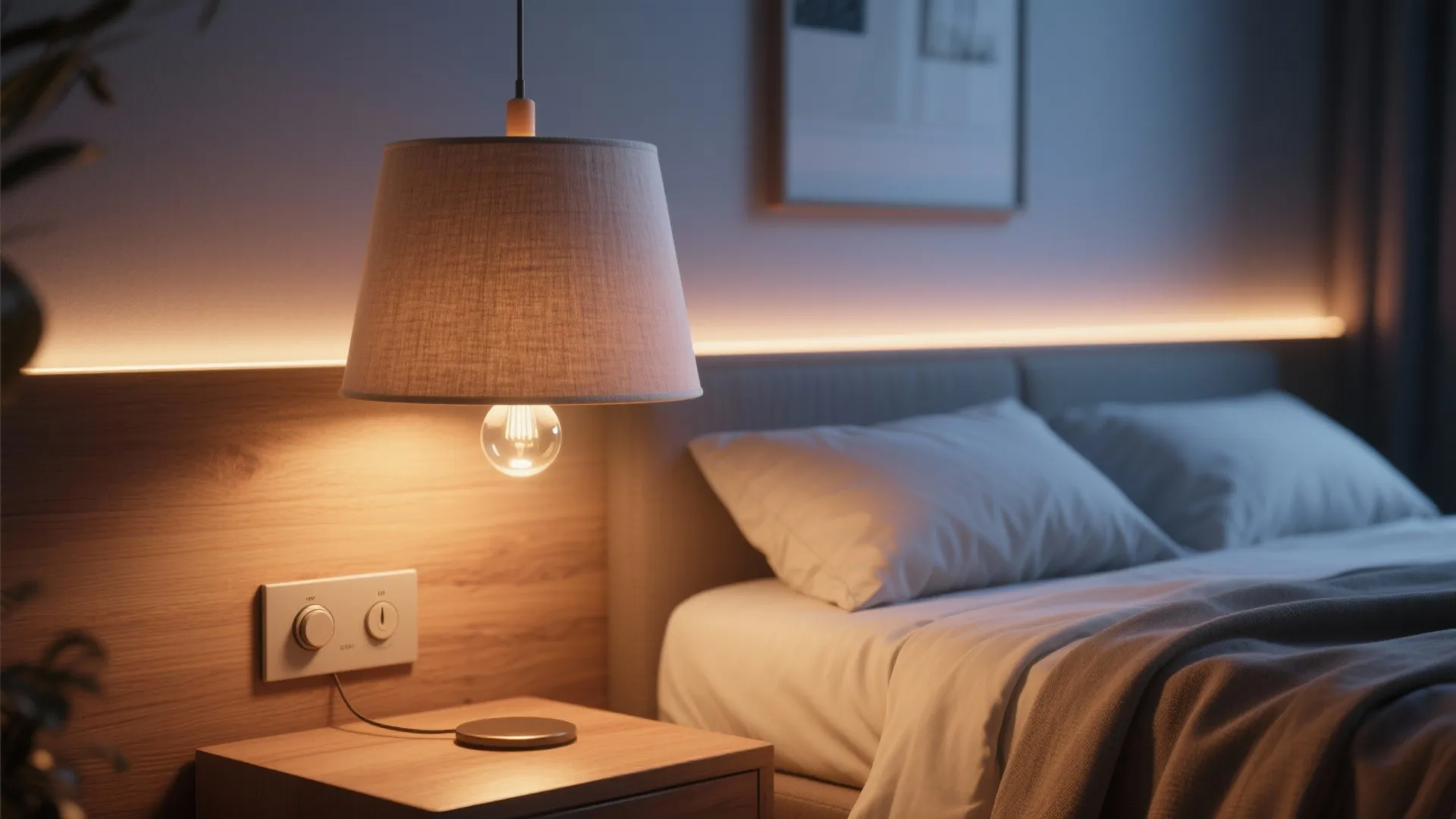 5. Layered lighting for mood and function