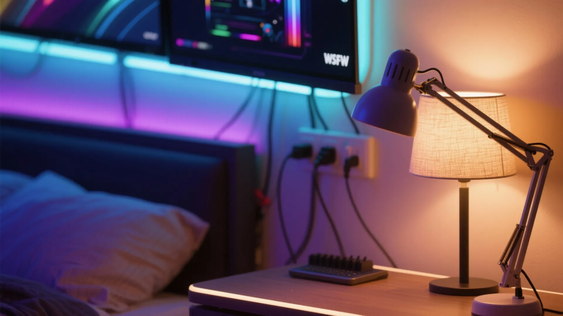 2. Layered ambient lighting