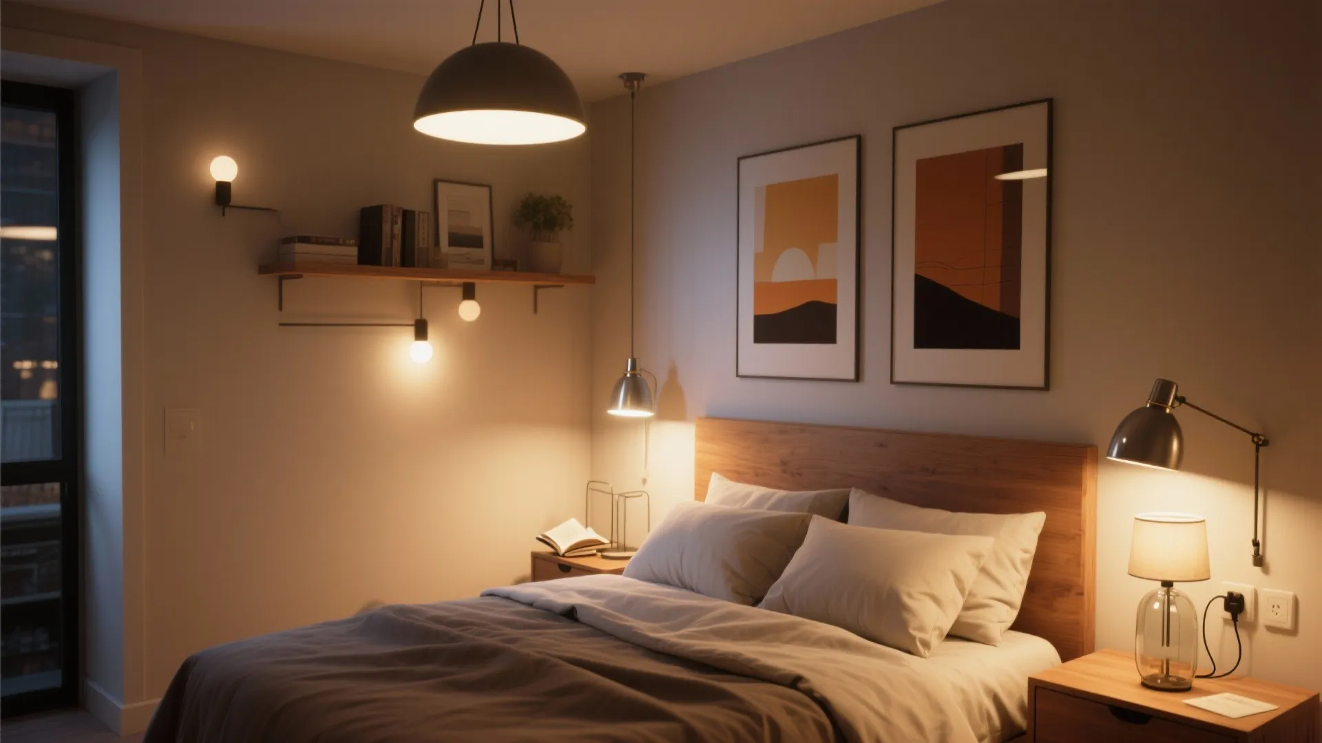 1. Layer your lighting for mood and function