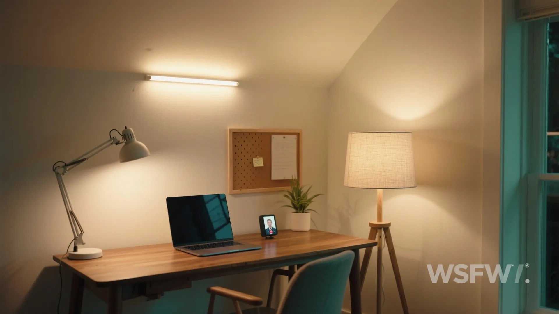 Layered Lighting for Focus and Comfort