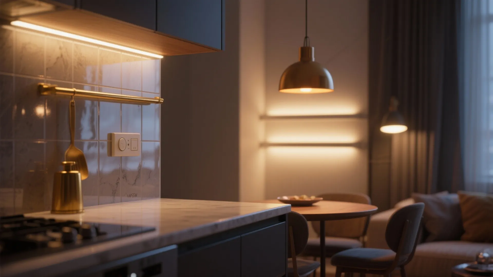 2. Layered Lighting: Task, Ambient, and Accent