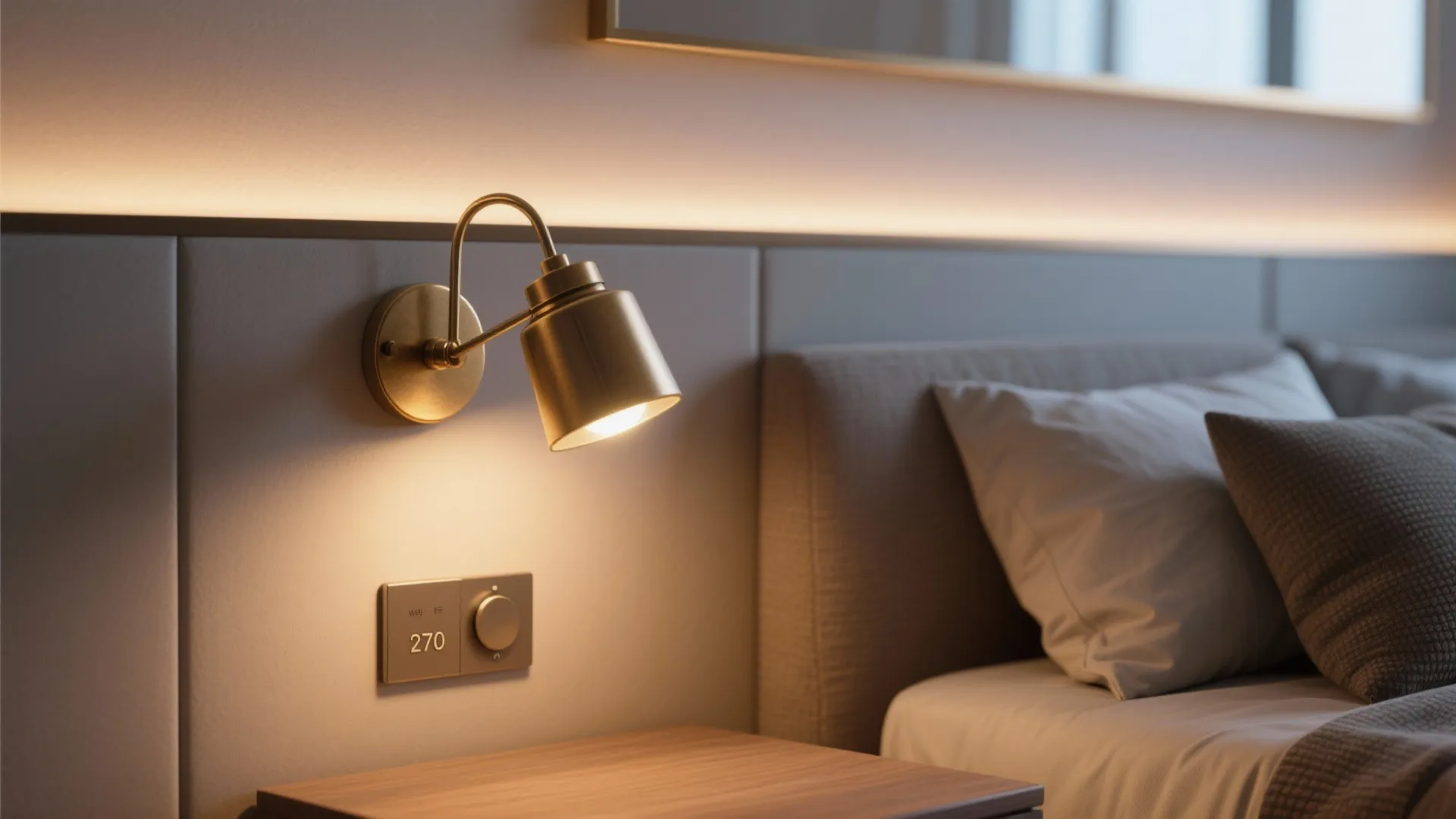 2. Layer lighting — don’t rely on one overhead fixture