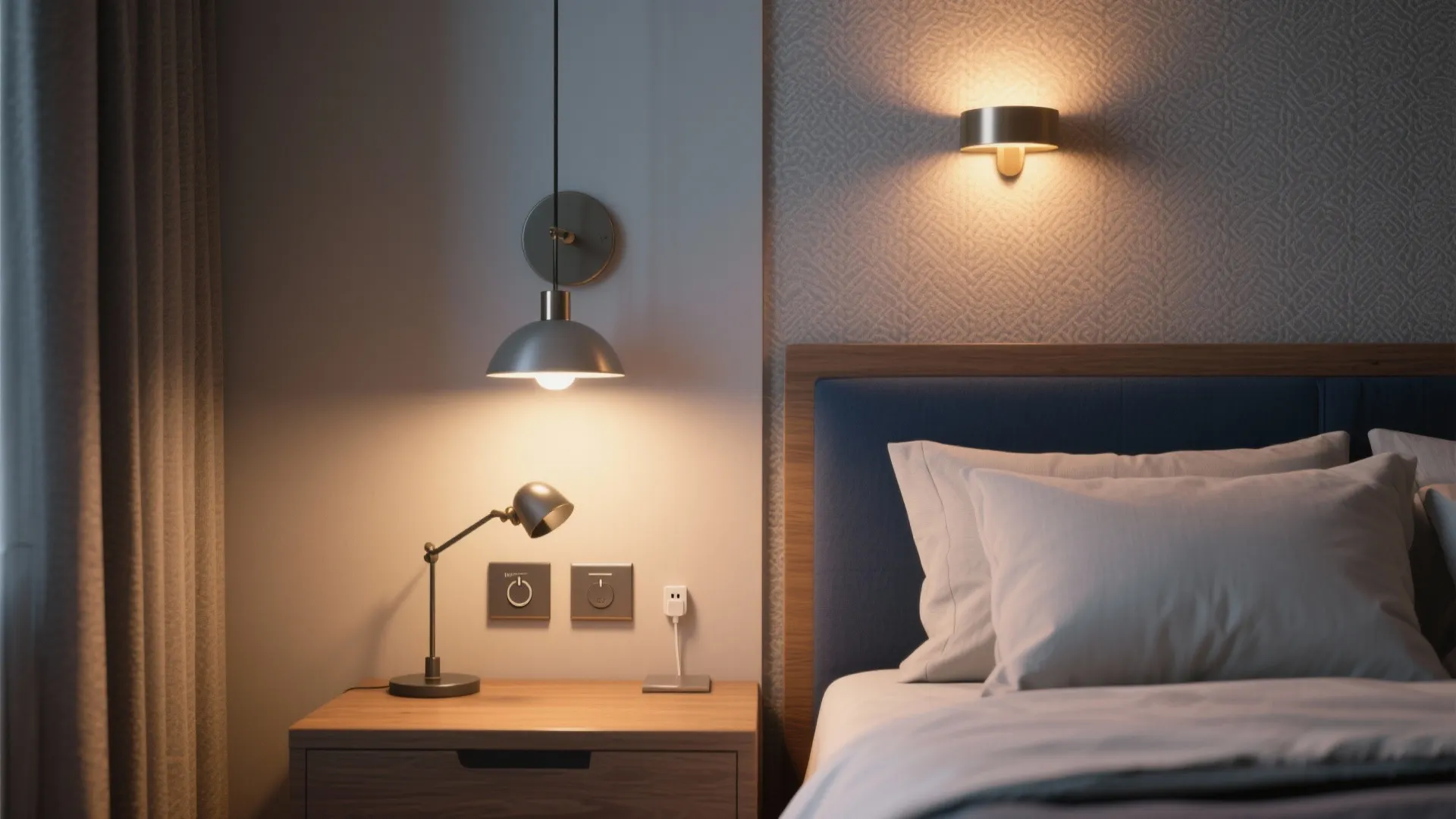 Layered lighting for mood and function