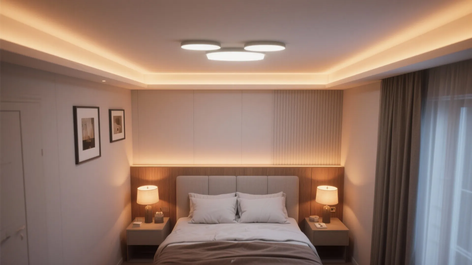 1. Layered Lighting for Mood and Function