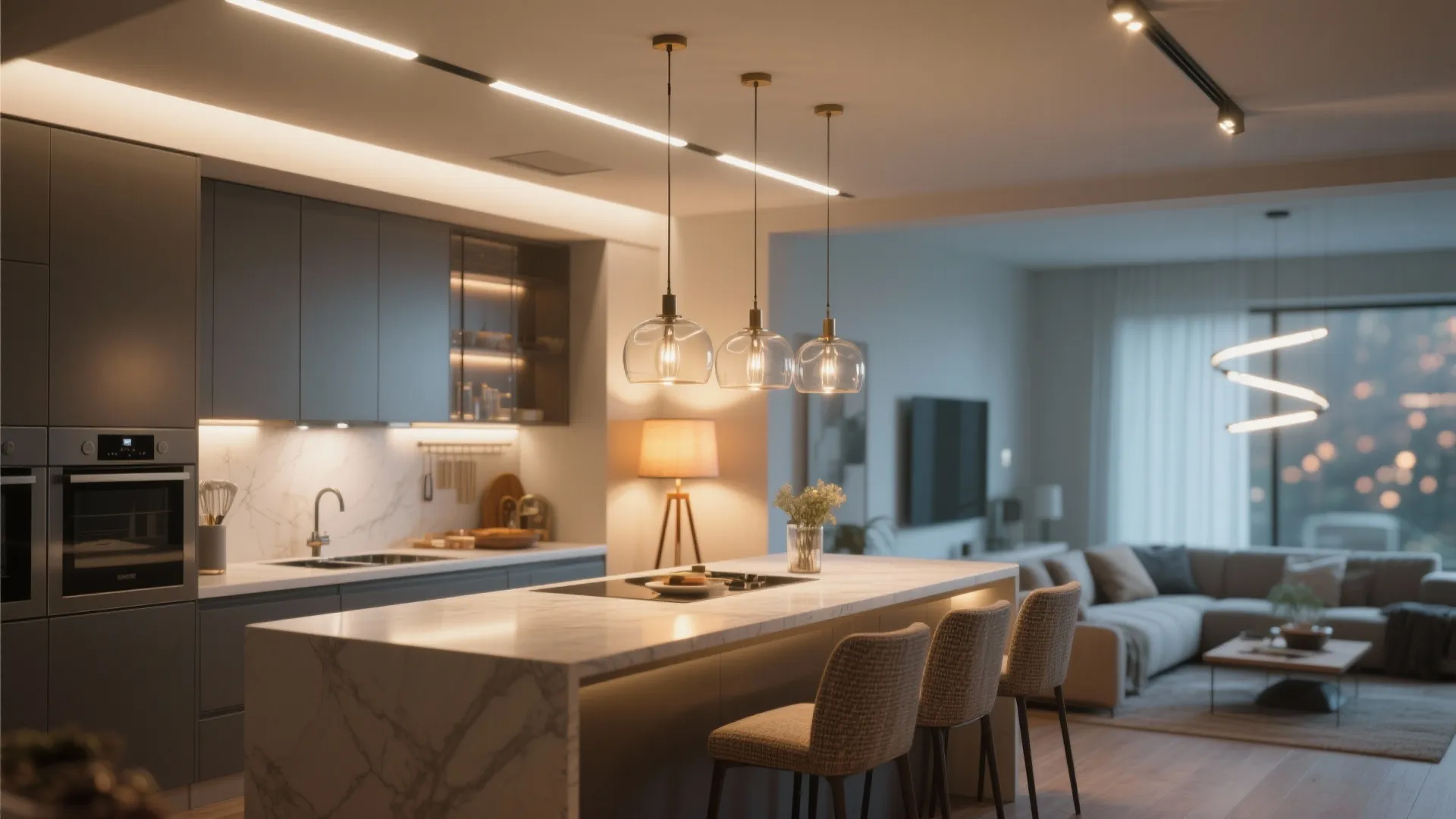 2. Layer lighting for multiple activities